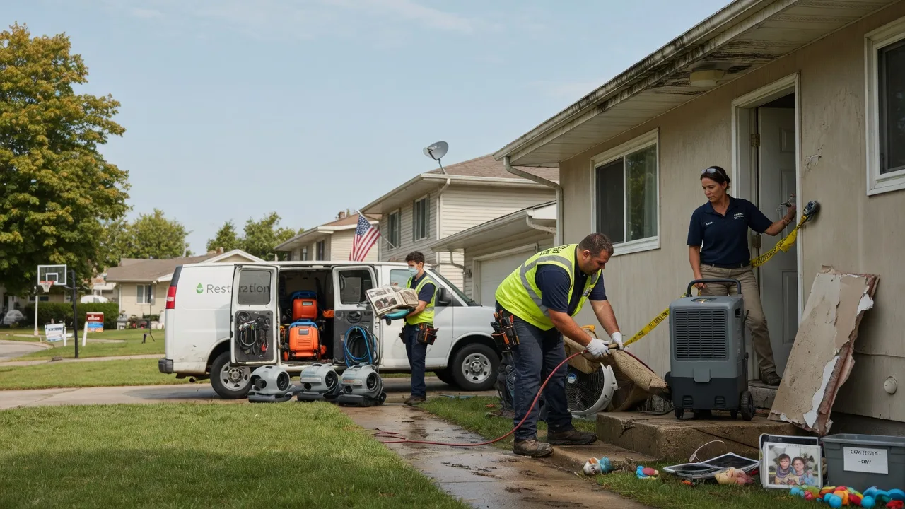 Water Damage Restoration in Lake Odessa, MI near me